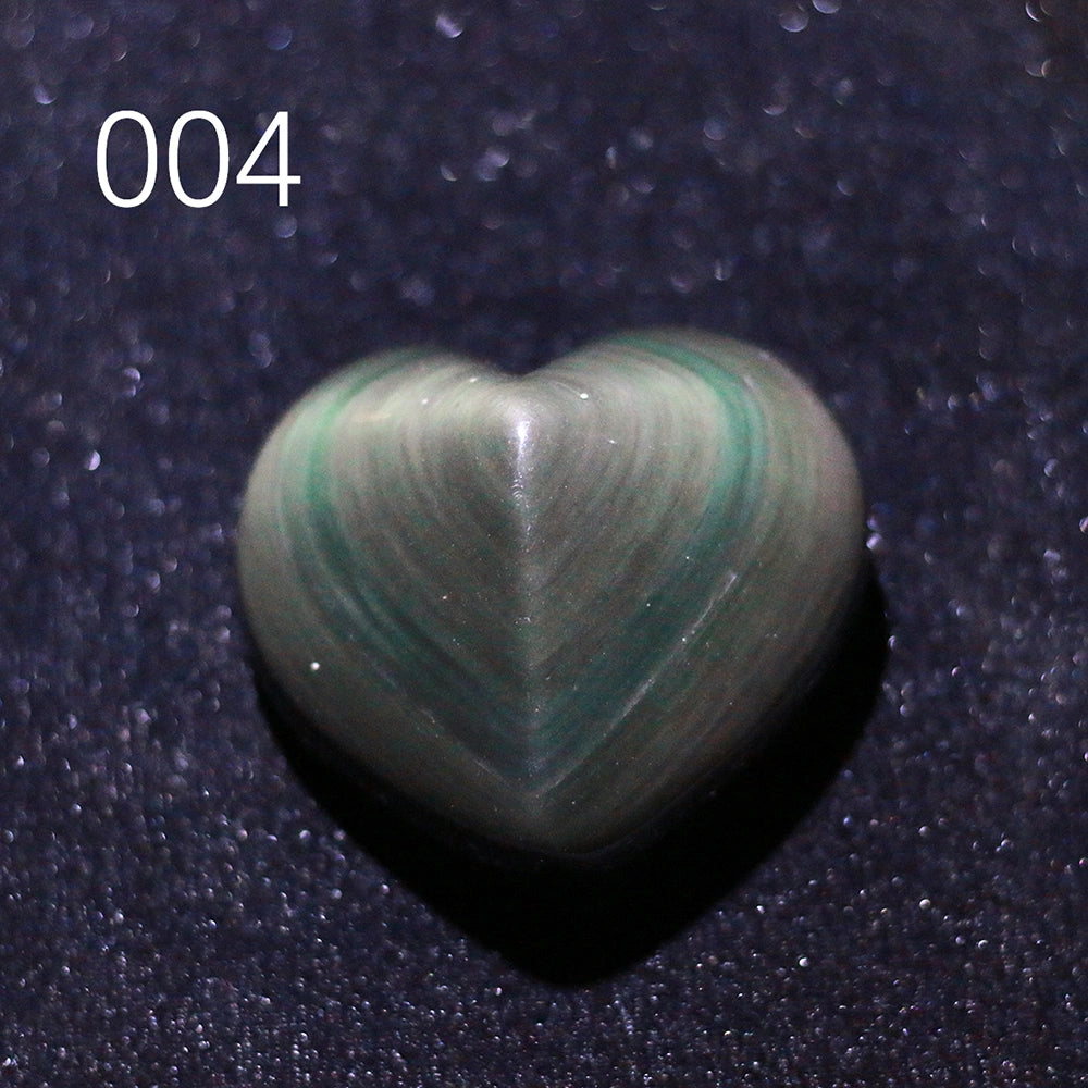 Rainbow obsidian heart-shaped Palm Stone, hand carved gemstone, spiritual chakra, healing crystal decoration,Muladhara