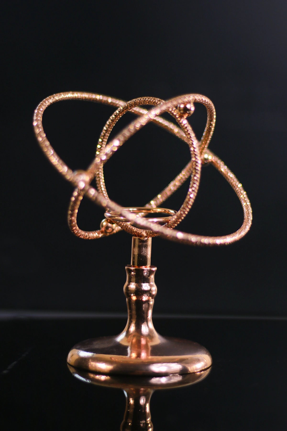 Planet Halo Crystal Ball Holder: Divination Tool, Home Decor,meditation ornament, crystal gift