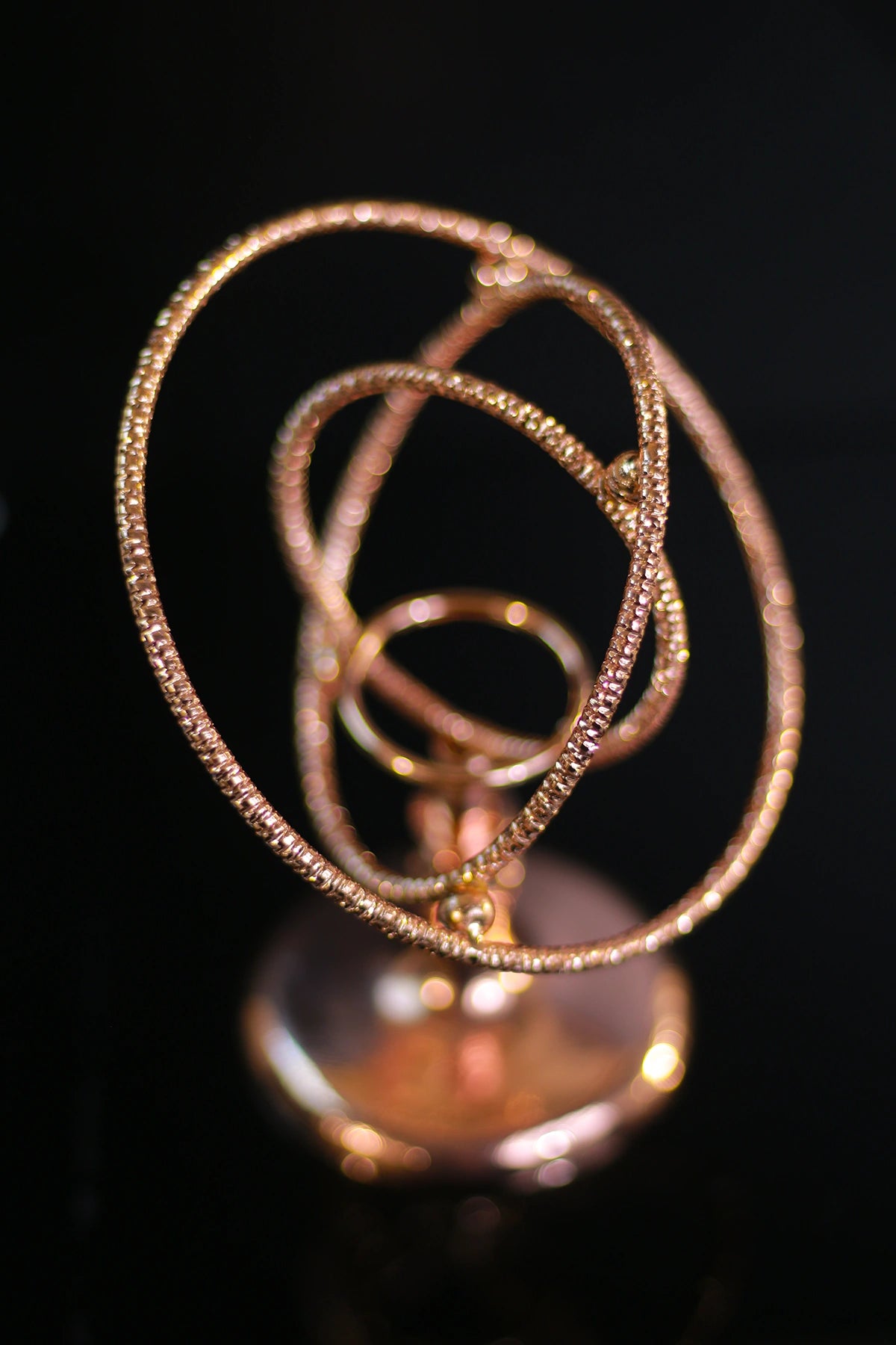 Planet Halo Crystal Ball Holder: Divination Tool, Home Decor,meditation ornament, crystal gift
