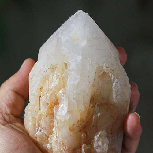 Castle quartz | Pineapple Crystal | Palm Stone| Natural Healing Crystal | Friends Gifts