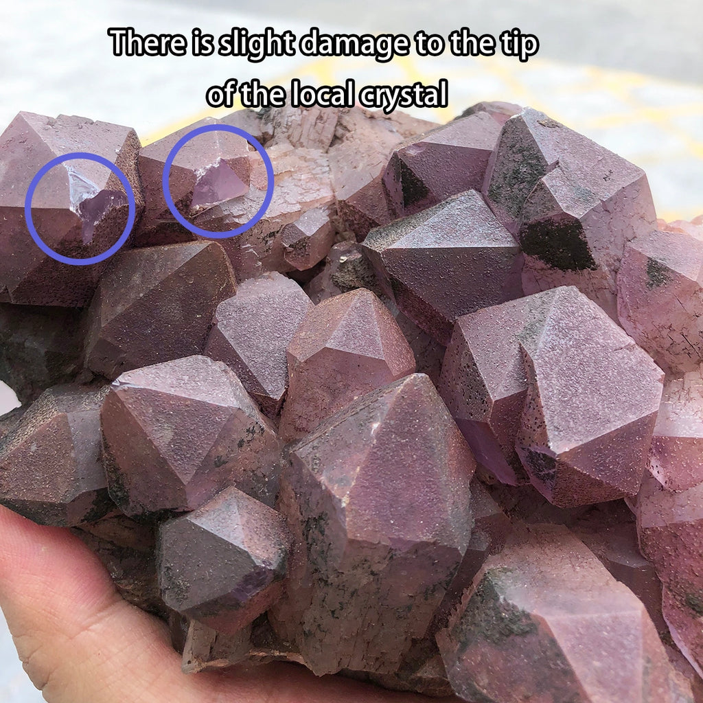Oversize Amethyst Skeletal Quartz Cluster, Healing Crystal, Chakra, Home Decor