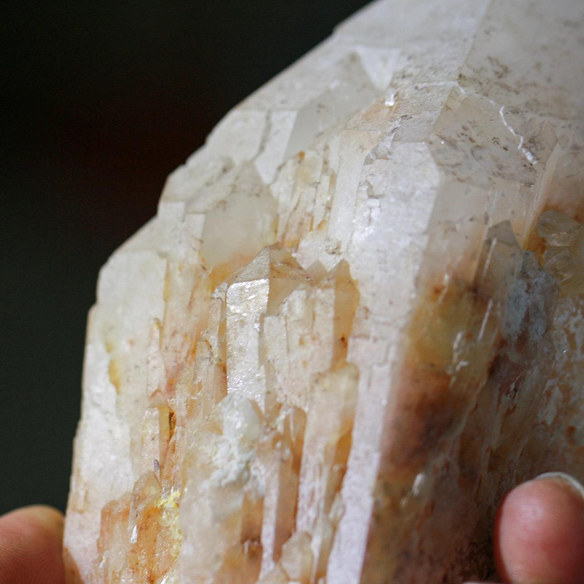 Castle quartz | Pineapple Crystal | Palm Stone| Natural Healing Crystal | Friends Gifts