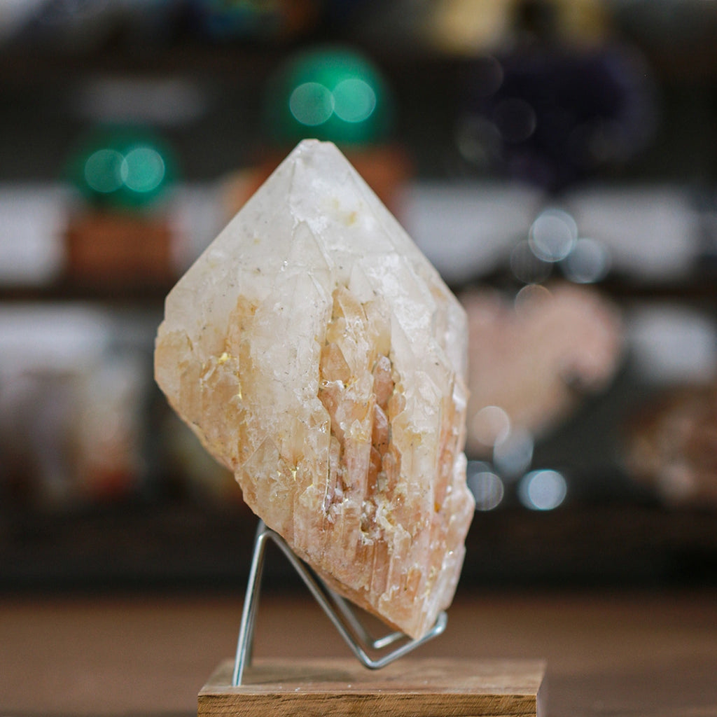Castle quartz | Pineapple Crystal | Palm Stone| Natural Healing Crystal | Friends Gifts