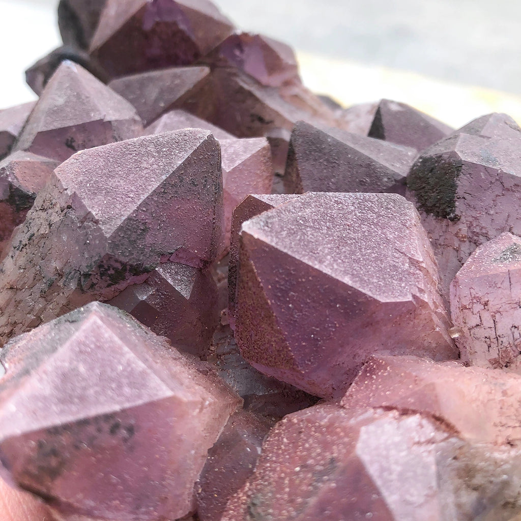 Oversize Amethyst Skeletal Quartz Cluster, Healing Crystal, Chakra, Home Decor