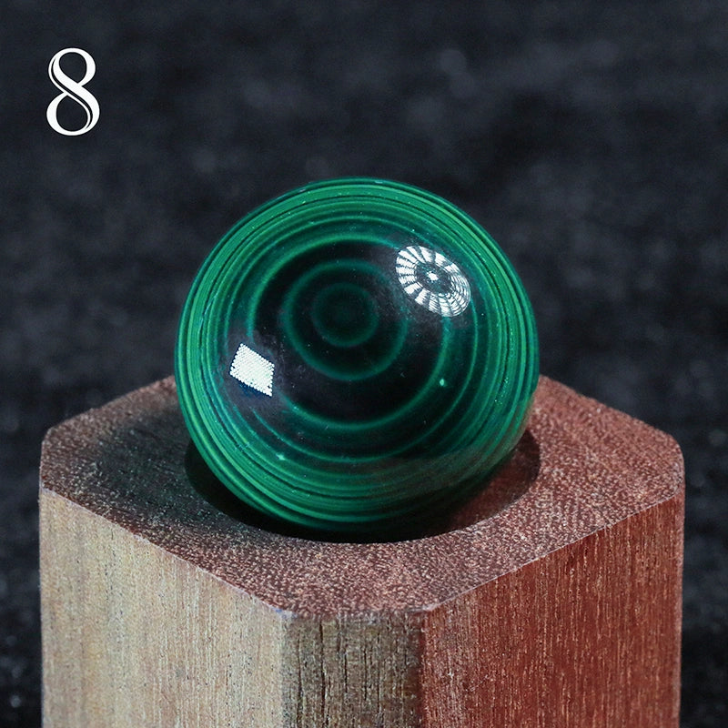 AA Grade Malachite Sphere Natural: Healing Crystal Decor, Heart Chakra,Anahata