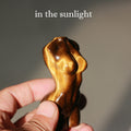 Tiger Eye statue、Female model: Natural Stone,Decor Hand Carved ,chakra