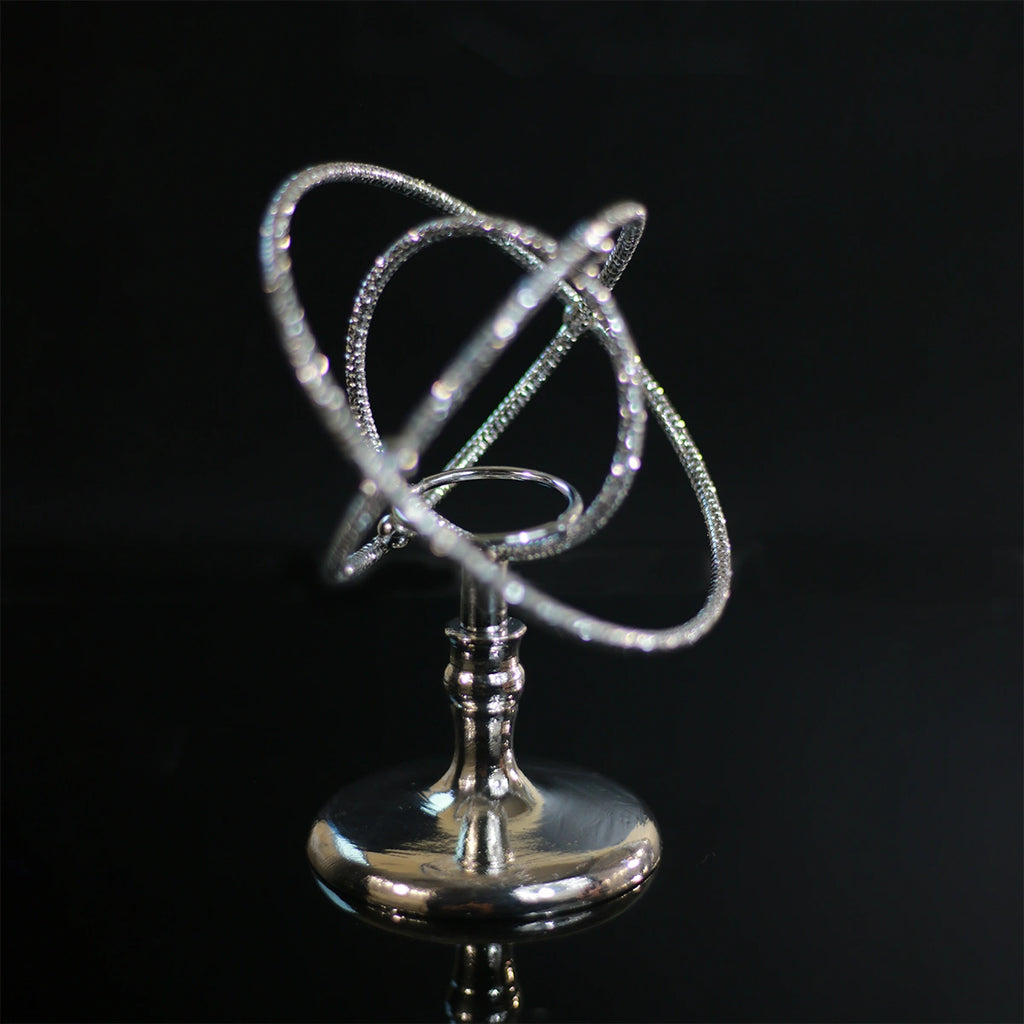 Planet Halo Crystal Ball Holder: Divination Tool, Home Decor,meditation ornament, crystal gift