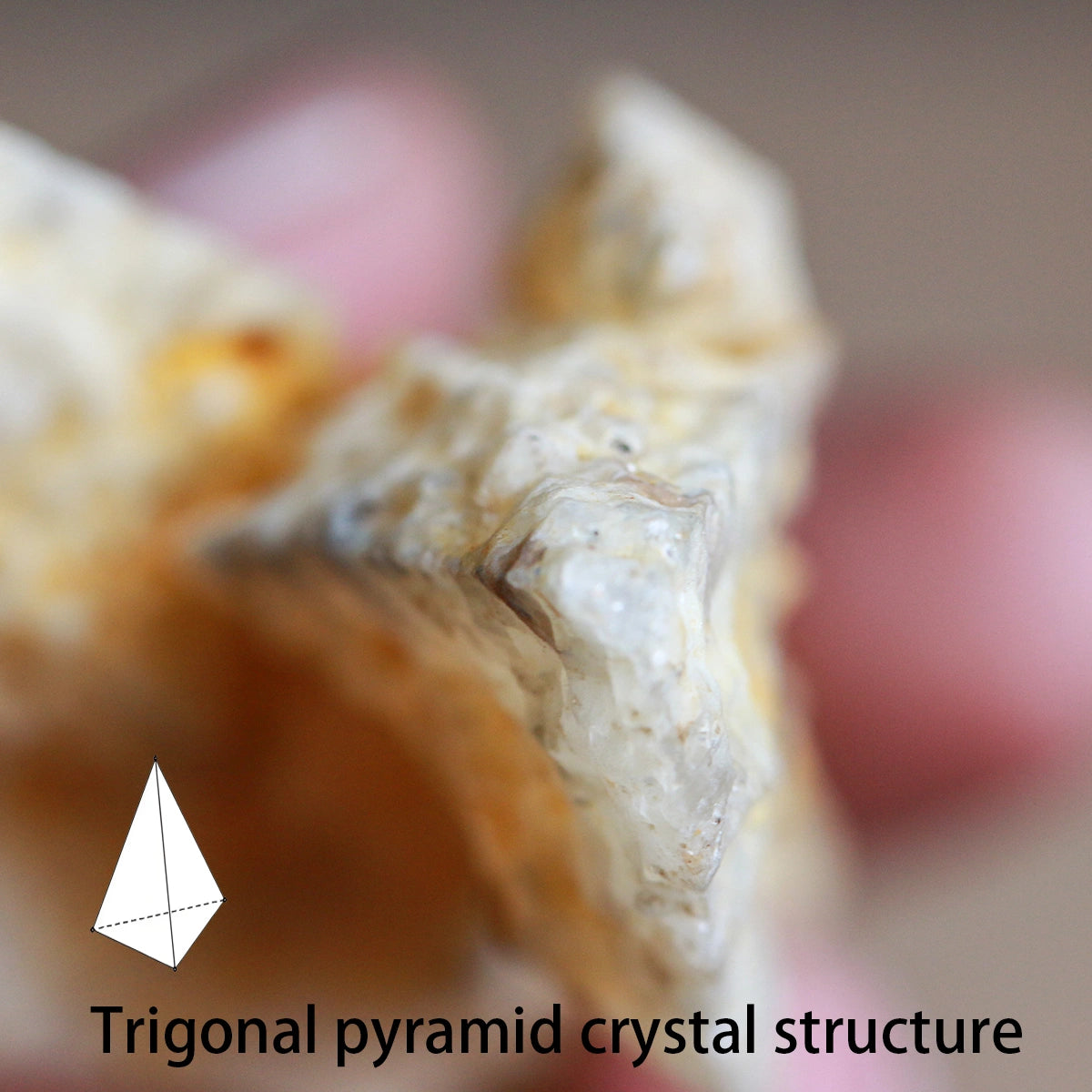 Arrow shaped yellow calcite | cross shaped | collectible | mineral specimen | 100% raw stone | free base