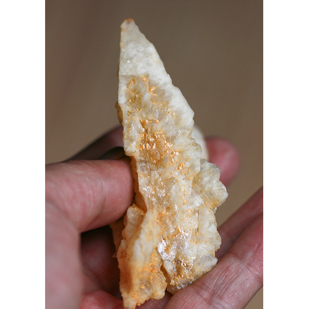 Arrow shaped yellow calcite | cross shaped | collectible | mineral specimen | 100% raw stone | free base