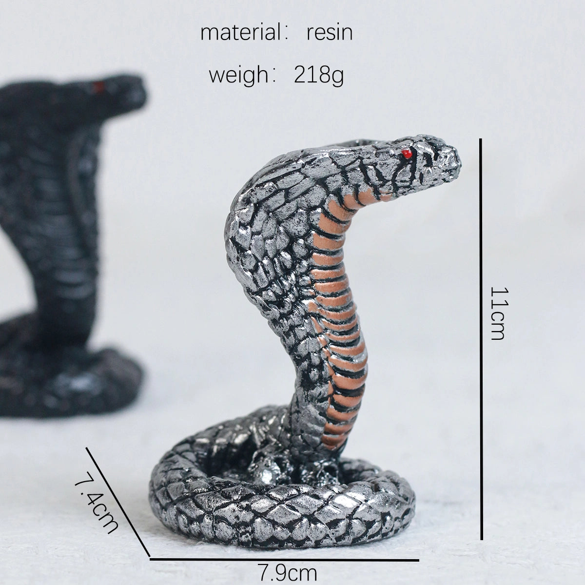 Cobra Crystal Ball Stand | Quartz Sphere Holder, Healing