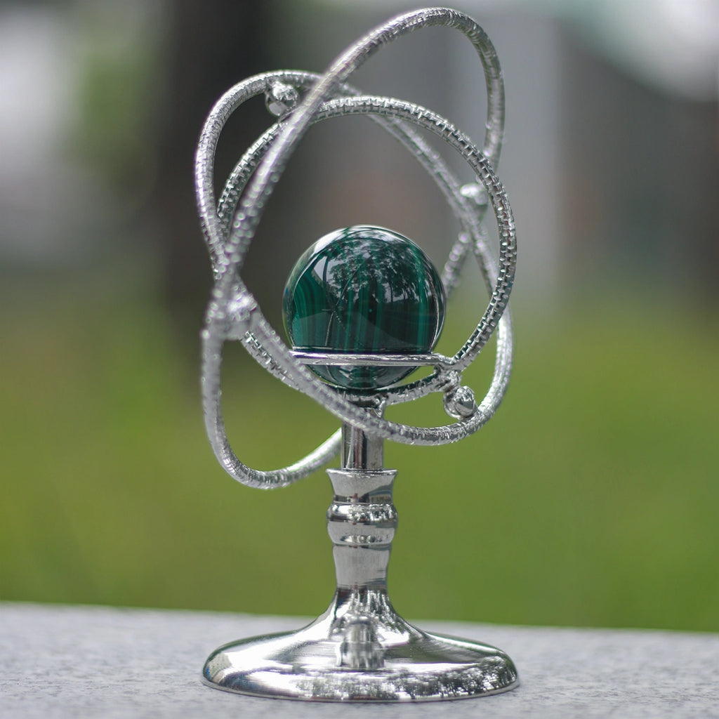 Planet Halo Crystal Ball Holder: Divination Tool, Home Decor,meditation ornament, crystal gift